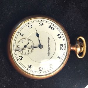 The Hampden Watch company vintage pocket watch.